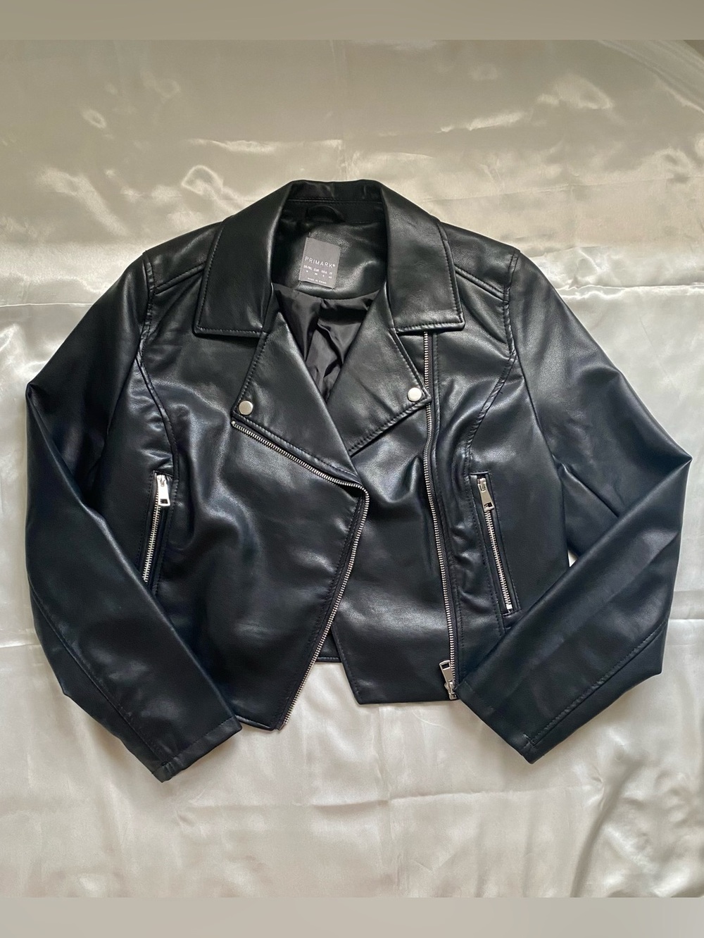 Moto Jacket in Vegan Leather - NWOT